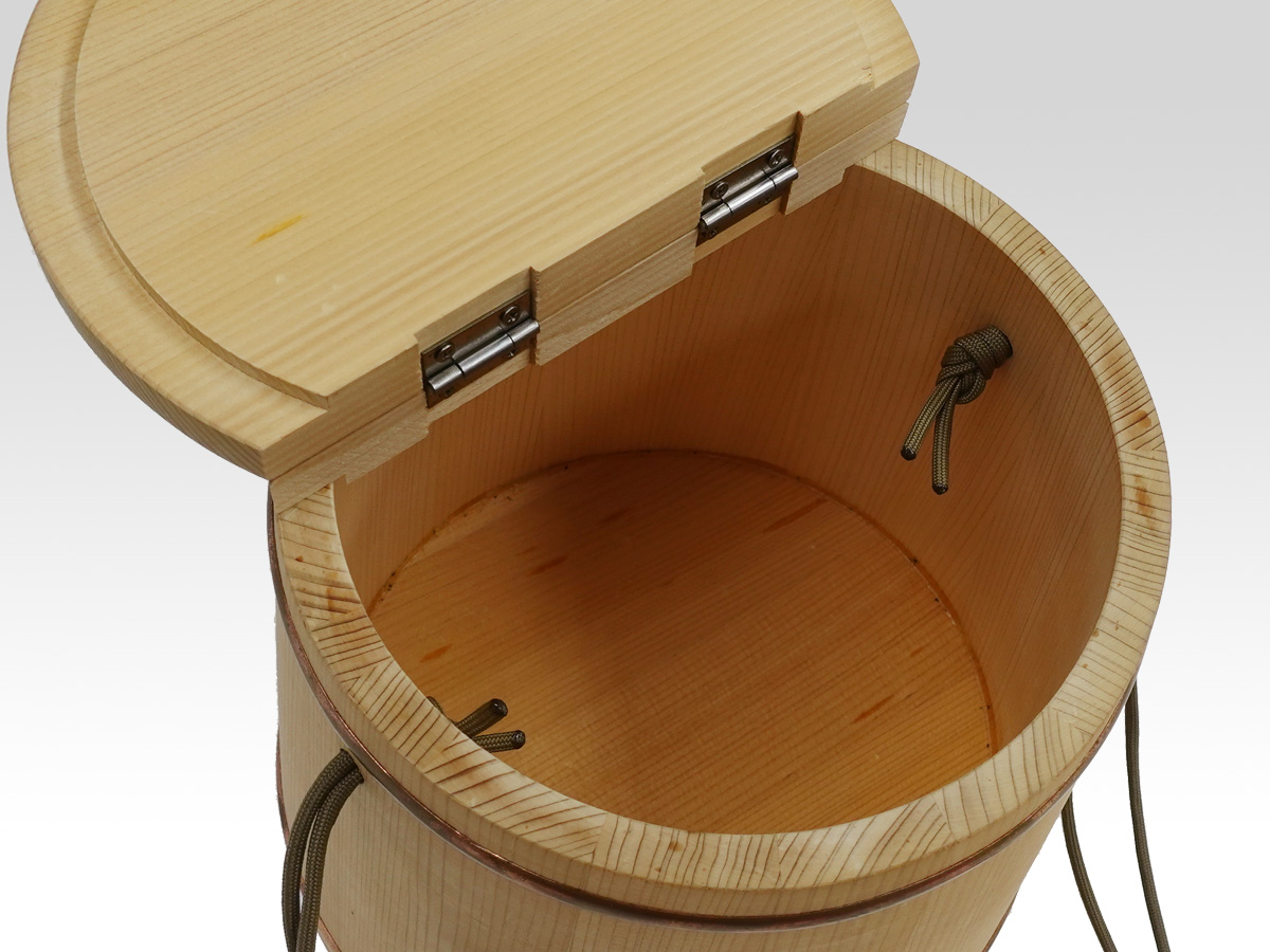 THE 達人さかさ桶 開口